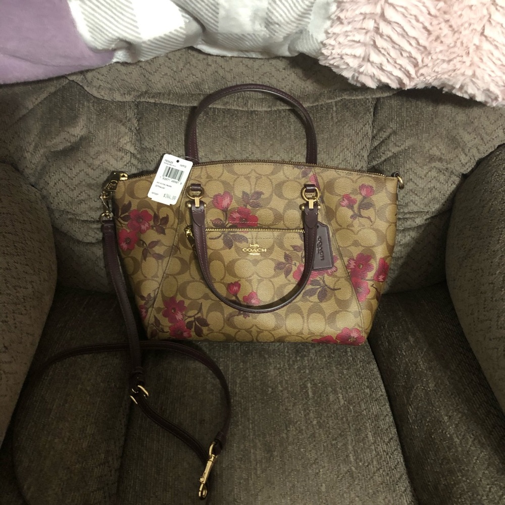 Coach Floral Prairie Satchel